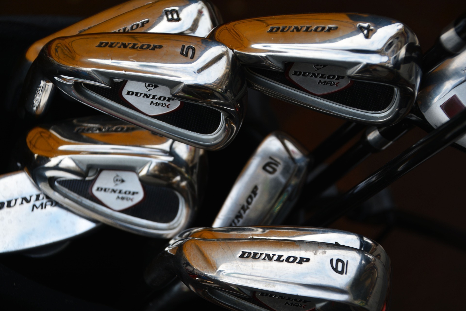 Golf Clubs with Numbers