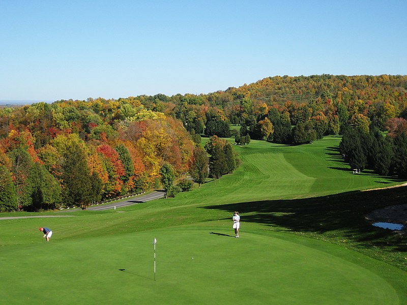 Green Lakes State Park in New York designed by Robert Trent Jones
