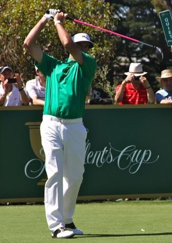 Bubba Watson at 2011 Presidents Cup