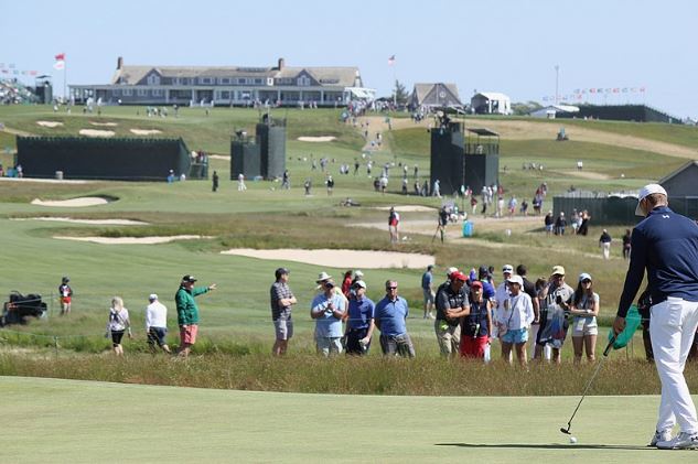 during the US Open 2018