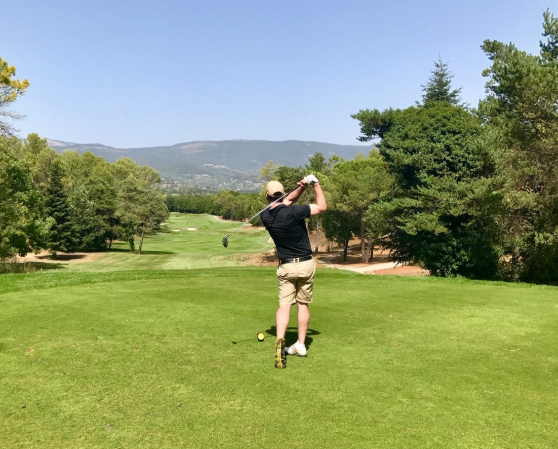 Playing Golf in France
