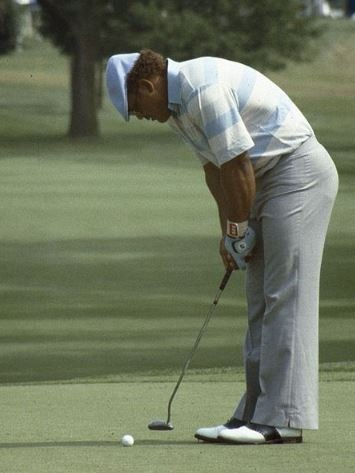 Jim Thorpe playing golf